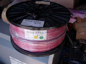 1000 FEET NEW BELDEN WIRE 4 CONDUCTOR 14 SOLID SHIELDED FIRE ALARM CABLE