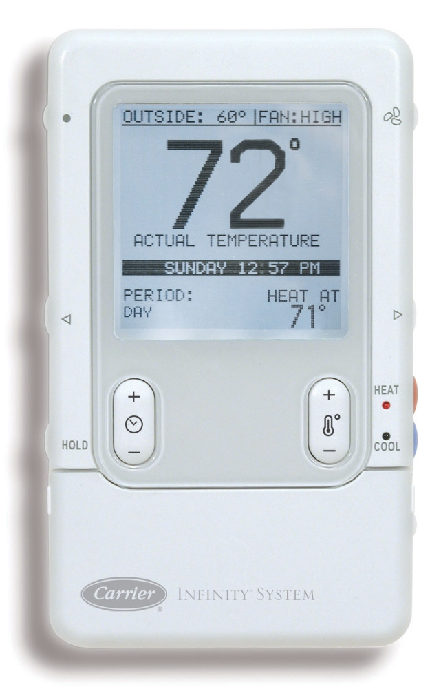 Carrier ComfortChoice Edge 2-Wire Programmable Thermostat – CFTCHCEDGEAMI-GEN