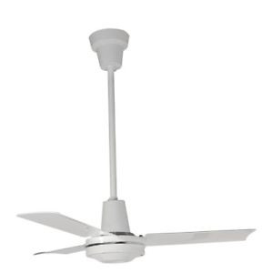Leading Edge 36201 Heavy Duty Ceiling Fan 12500 Cfm White SPW Industrial