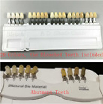 Dental Ivoclar Vivadent A-D Shade Guide Bleach Teeth Ips Natural Die Abutment Pr