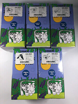 50Box Ormco Zoo Pack Dental Ortho Elastics 5000/Box 3.5Oz 1/8 3/16 1/4 5/16 3/8