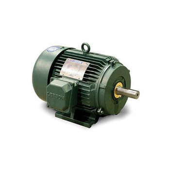 Leeson 171632.60, Premium Eff., 15 HP, 1765 RPM, 208-230/460V, 254T, TEFC, Rigid