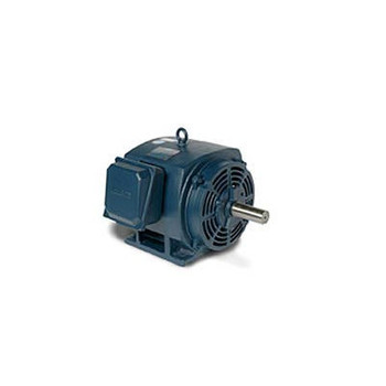 Leeson 170155.60, Premium Eff., 125 HP, 1785 RPM, 208-230/460V, 405T, DP, Rigid