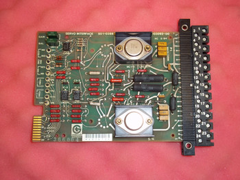 Giddings & Lewis Servo Interface Board 501-03882-00 / 502-03092-00 Giddings & Lewis Servo Interface Board 501-03882-00 / 502-03092-00