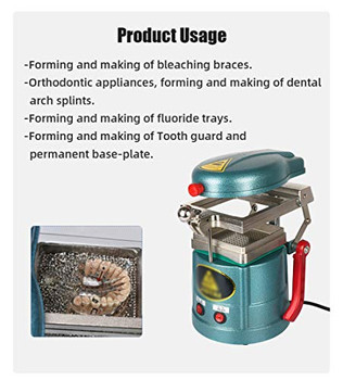 LMEIL Power Former Heat Molding Tool Laboratory Dental Vacuum Forming Molding 110V Machine Lab Equipment