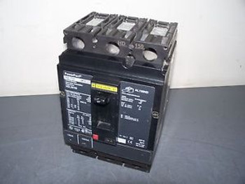 SQUARE D POWERPACT CIRCUIT BREAKER CAT HDL36150 150A/600V/3POLE
