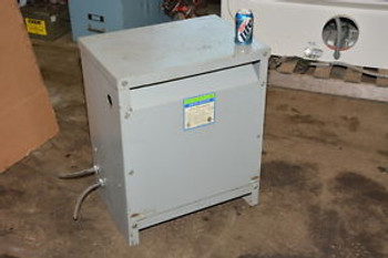 General Signal Hevi-duty T5H30S Transformer30 kva480-240 delta INV=16131