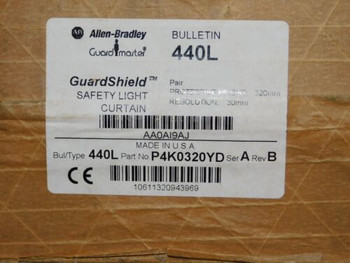 Allen Bradley Type 44Ol Safety Light Curtain 320Mm P4K0320Yd Ser ANew Qty 2