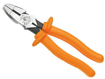 Klein D213-9NE-INS Insulated 9 High Leverage Side Cutting Pliers