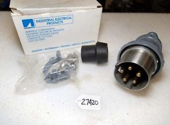 Russellstoll Male Plug #F28781B (Inv.27426)