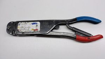 AMP Red Blue T-Head 59250 Crimper  PIDG Commercial Aircraft Aerospace Aviation A