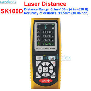 0 to 100meters Laser distance meter range Professional distance / Volume Tester