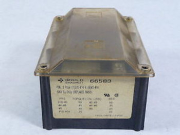 Gould Shawmut 66583 Power Distribution Block 3-Pole 600V   USED