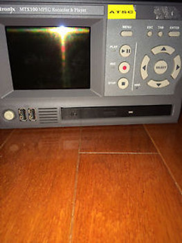 Tektronix Mpeg Recorder & Player Mtx100 +Accessories - SPW Industrial