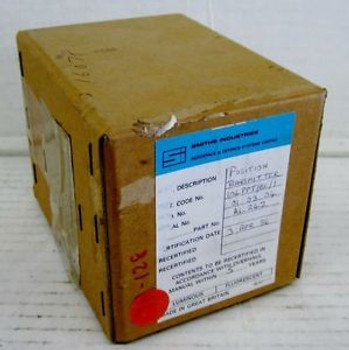 SMITHS INDUSTRIES 104PPT-BU1 POTENTIOMETER POSITION TRANSMITTER 14-20 VOLTS #