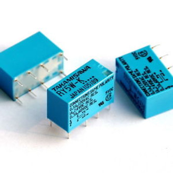 TAKAMISAWA RY5W-K 5V DPDT Signal Relay, x100 PCS