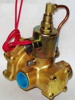 Skinner 3/4 3 Way NO Brass Solenoid Valve LP5LR5150 125VDC