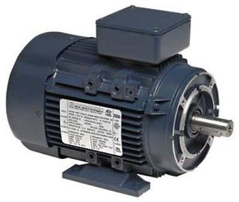 MARATHON MOTORS 80T11FH5412 Metric Mtr, 3/4 HP, 1130rpm, Rigid, 230/460V