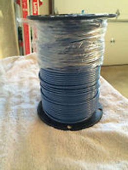 NEW 500 SPOOL OF #10 STRANDED THHN COPPER WIRE  BLUE