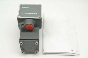 NEW SIEMENS 771-16BTN SERIES 771 I/P VALVE SERVICE 3-15PSI TRANSDUCER B409745