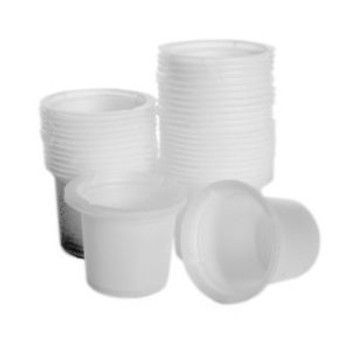 Dyn-A-Med 80085 Polystyrene Disposable Beaker, 10mL Capacity Case of 1000