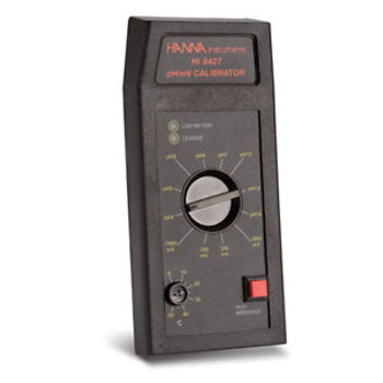 Hanna Instruments HI8427 pH/mV simulator w/ext cable (BNC/BNC), batt