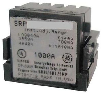 GENERAL ELECTRIC SRPK1200A800 Rating PlugBolt On800A