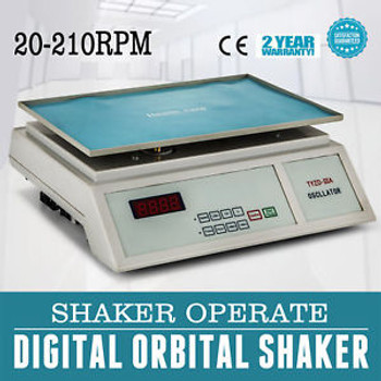 Lab Digital Oscillator Orbital Rotator Shaker Speed Control Scientific 0-210Rpm