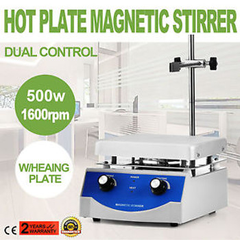 Sh-3 Hot Plate Magnetic Stirrer Mixer Stirring Laboratory 3000Ml Dual Control