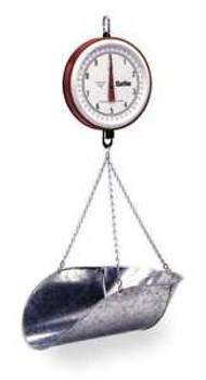 Chatillon 0740Dd-T-Cg Mechanical Hanging Scale Dial 7 In. L
