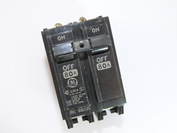 New General Electric Ge Thhqb2180 2P 80A 120/240V Breaker