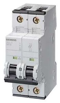 Siemens 5Sy62507 Supplementary Protectorc Curve2P G7621345