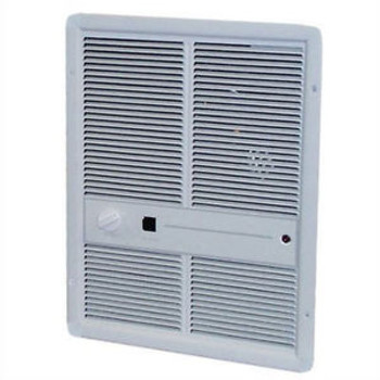 TPI Fan Forced Wall Heater 4000/3000/2000/1500W 240/208V Ivory