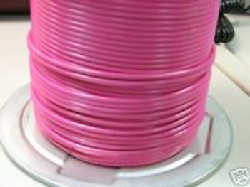 Mtw 18 Awg Gauge Pink Stranded Copper Wire 2500 Reel Machine Tool Wire