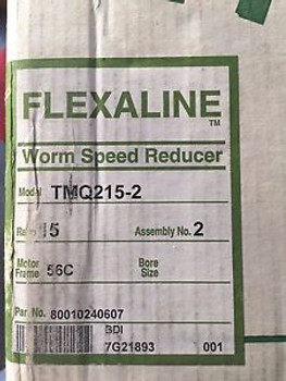 New  Flexaline, Grove Gear Tmq215-2 Gear Reducer Frame 56C