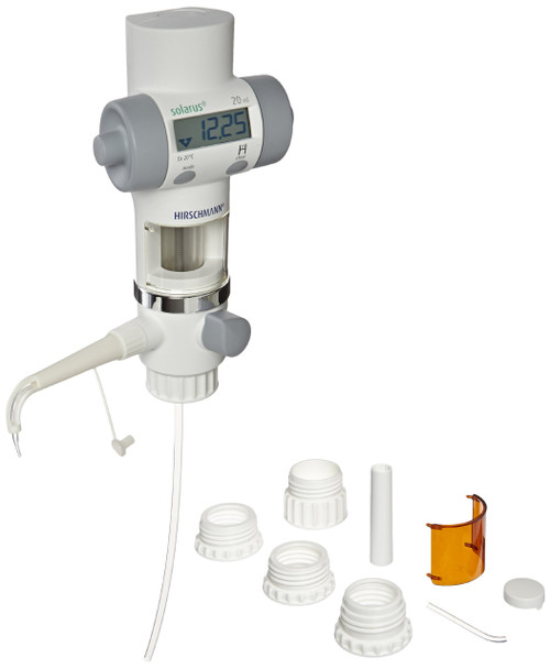 Hirschmann Solarus 9392020 Titration Unit, 20ml Volume, 0.2% Accuracy