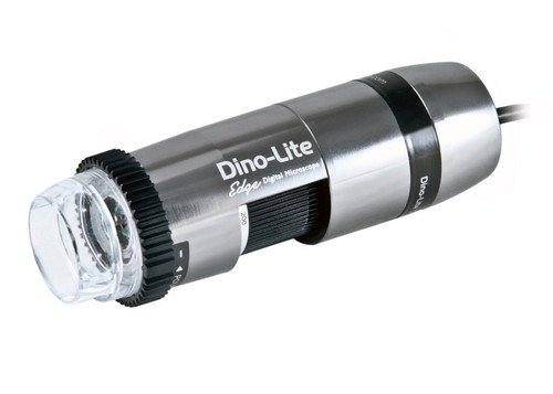 Dino-Lite USB Digital Microscope AM7115MZT, 10x-220x Magnification 5.0MP, Microtouch, Measurement, Scroll Lock, Polarizer, Removable Cap, Metal Body