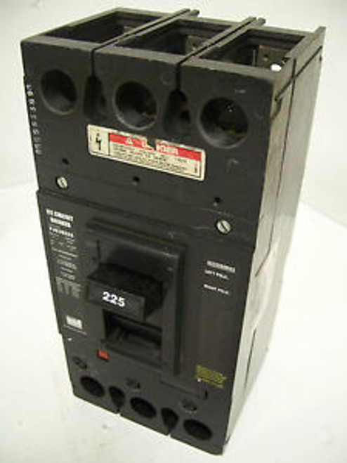 SIEMENS ITE CIRCUIT BREAKER CATFJ63B225 225A/600V/3POLE