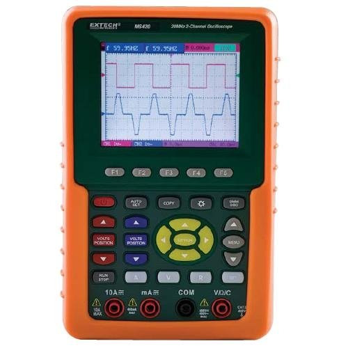 Extech MS420 Digital 20MHz 2-Channel Oscilloscope