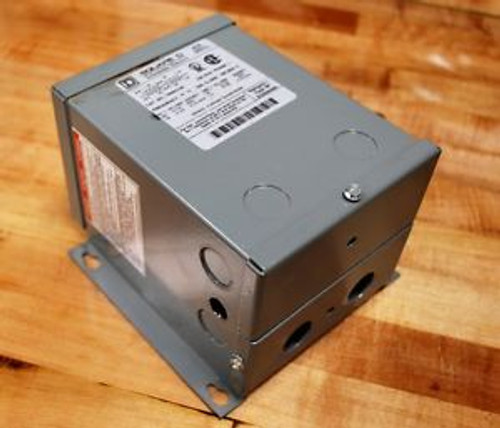 Square D 750SV4F, Transformer 120-240v Input, 12-24v Output, .750Kva.