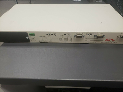 APC REDUNDANT SWITCH SU043 AC 220-240