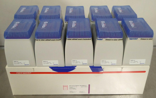 T162490 Lot (2) Boxes Eppendorf Eptips Racks 5000L 5X24 Tips In Racks 022491989