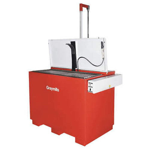 GRAYMILLS Parts Washer Station, 150 Gal., TL17-A