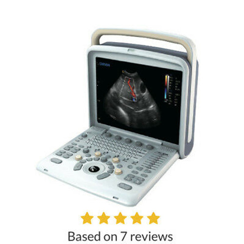 Color Doppler Ultrasound Machine&One Cardiac Probe Chison Q9 Cw