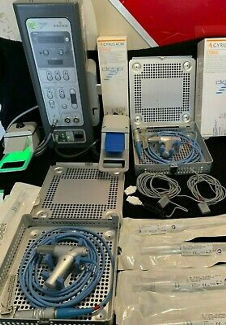 Gyrus Acmi Diego System Ent  W/ 2 Qty. Hand Pieces & Footswitch