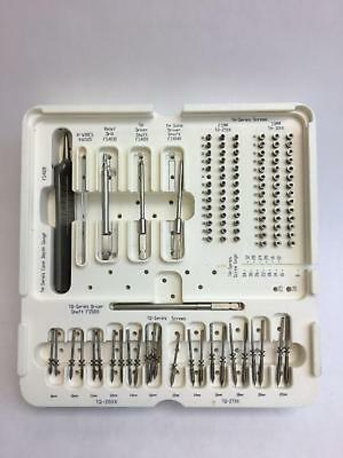 Integra Ti6 Titanium Internal Fixation System Headless Quicksnap Surgical Screw