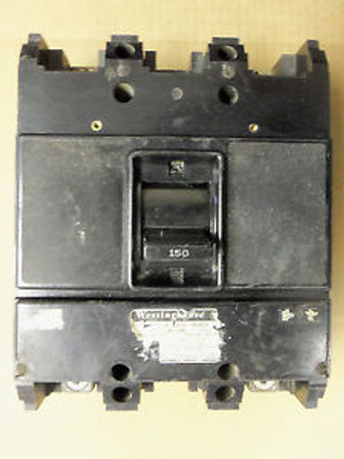 Westinghouse J J2150 2 pole 150 amp 600V breaker CHIPPED