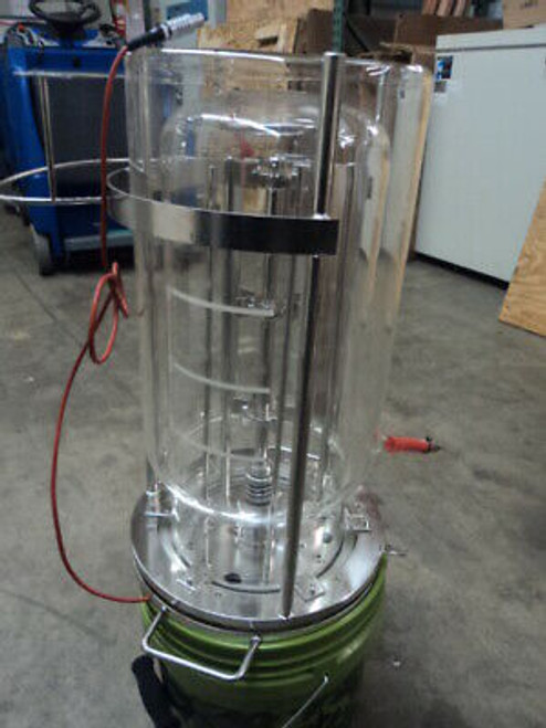 8L Jacketed Filter Reactor, Jacketed Chemical Reactor, Glass Reaction Vessel