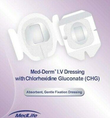 Ivsecurement Advanceddressing With Chg Size 4 X 4 3/4 In (10X12Cm)