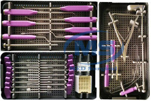 Spinal Lumbar Fusion Cage Tlif Instruments Set